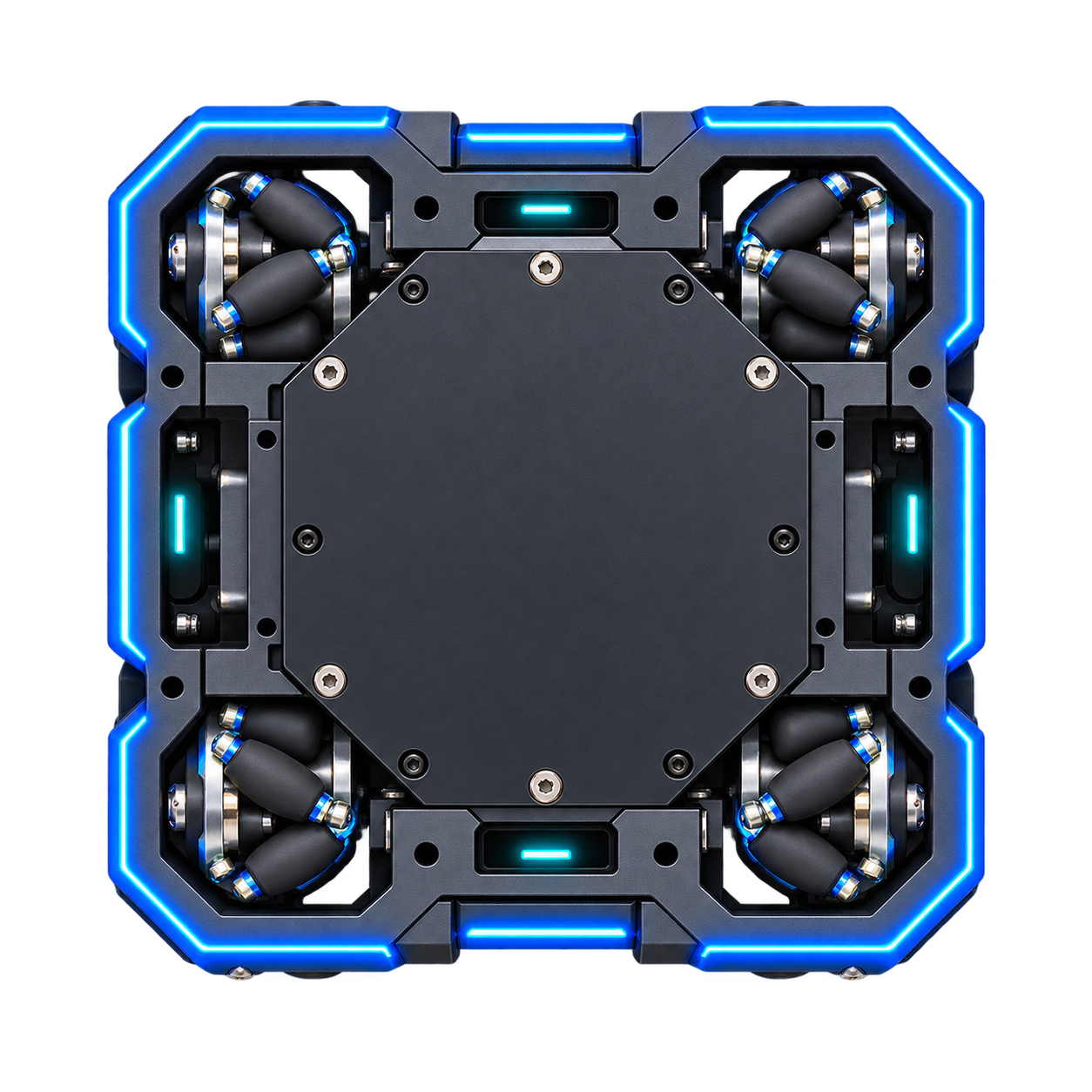 Blue autonomous soccer robot